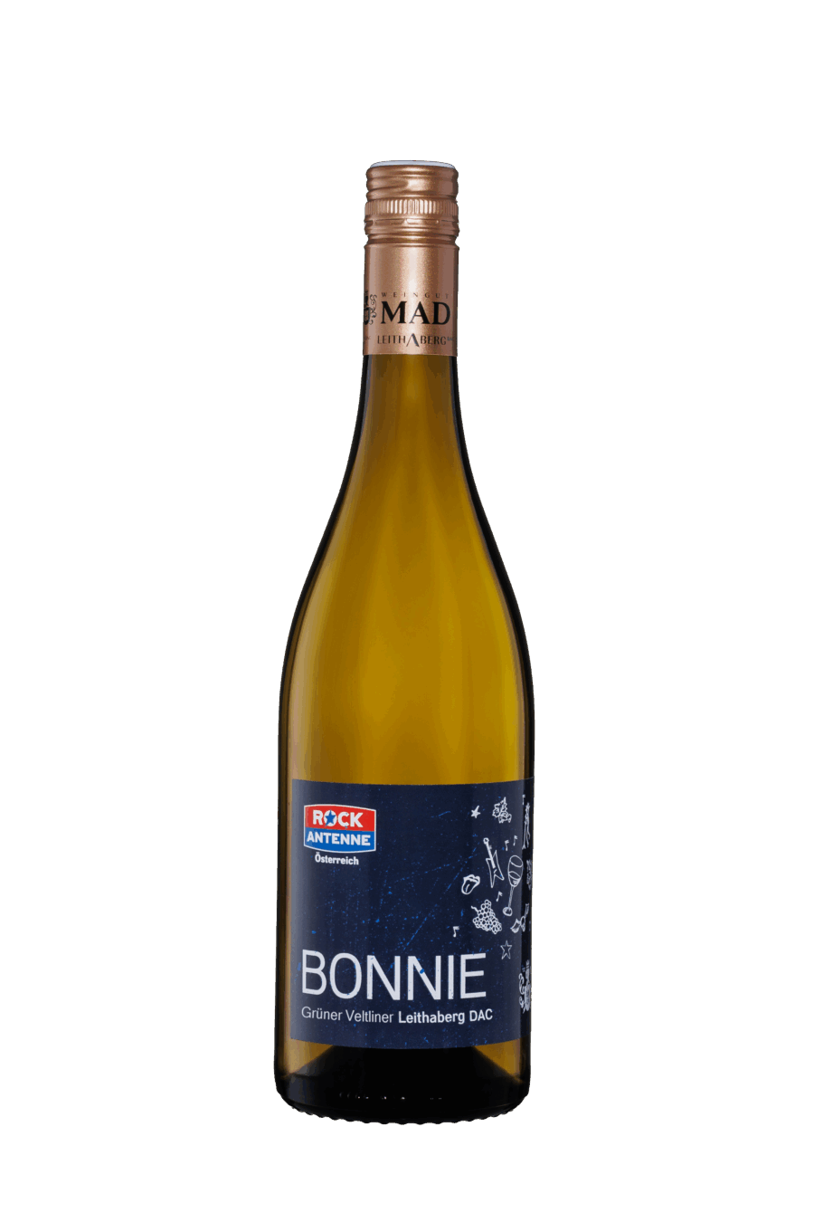 Rock Antenne Wein "Bonnie" Grüner Veltliner Leithaberg DAC