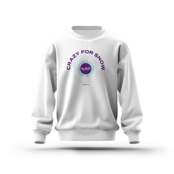 Madini® Sweatshirt "Crazy for Snow"